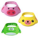 HULIANFU New Kids Bath Visor Hat,Adjustable Baby Shower Cap Protect Shampoo, Hair Wash Shield for Children Infant Waterproof Cap