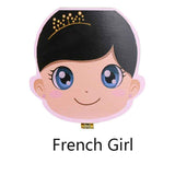 HULIANFU Tooth Box Poland English dutch Spanish Russian French GermanText Baby Boy Girl Wood Case Save Milk Teeth Organizer Holder
