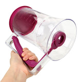 HULIANFU NICEYARD 900ml Cream Separator Batter Pastry Dough Dispenser for Cupcake Pancake Cake Muffin Kitchen Baking Tool Measuring Cup