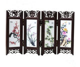 HULIANFU Multi-pattern Antique Small Screen Chinese Style Mask  Ornaments Features Crafts Tourism Souvenirs Gift  Home Decoration