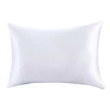 HULIANFU Pure Emulation Silk Satin Pillowcase Comfortable Pillow Cover Pillowcase For Bed Throw Single Pillow Covers