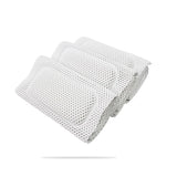 HULIANFU Non Slip BathTub Mat Suction Cup Bath Tub Pillow Long SPA Pillows Neck Cushion Hangable Bathroom Accessories Dropshipping