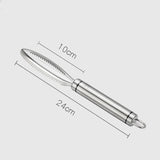 HULIANFU Kitchen accessories Stainles Fish Scales Scraping Graters Fast Remove Fish Cleaning Peeler Scraper Fish bone tweezers tool gadge