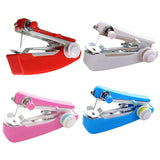 HULIANFU Mini Sewing Machines Needlework Cordless Hand-Held Clothes Useful Portable Sewing Machines Handwork Tools Sewing Accessories