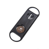 HULIANFU NEW Cigar Cutter Sharp Stainless Steel Cigar Guillotine Black Pocket V-Cut Cigar Accessories Scissors Drop Shipping