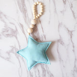 HULIANFU Nordic Kids Room Love Moon Star Shaped Cotton Hanging Decoration Scandinavian Kids Baby Bedroom Room Interior Decor Supplies