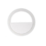 HULIANFU Selfie Ring Light for Mobile Phone Video Light Lighting Camera Portable Dry Battery Dimmable Light Makeup Mini Round Fill Light