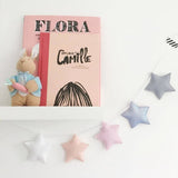 HULIANFU Nordic Style Stars Garland Children  Room Wall Decorations Nursery Star String Kids Room Tent Decor DIY Photography Props