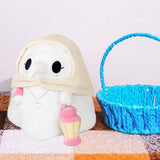 HULIANFU Luminous Couple Cartoon Animal Plague Doctor Beak Stuffed Plush Toy Valentine  Day Beak Doctor Party Prom Props Plush Toy Gifts