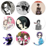 HULIANFU Nana Anime Icons Pins Badge Decoration Brooches Metal Badges For Clothes Backpack Decoration