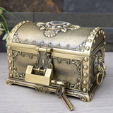 HULIANFU Luxury Golden Double Layers Jewelry Organizer Metal Storage Box Desk Makeup Organizers Box With Drawer Gift For Girl Friend.Z223