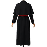 Clergy Men Cassock Priest Costume Bishop Roman Catholic Church Soutane Pope Pastor Father Mass Missionary Robes Outfit