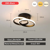 HULIANFU Modern Led Aisle Light Ceiling Lights Cloakroom Corridor Balcony Foyer  Ceiling Lamp Acrylic Decoration Home Lustering Luminaire