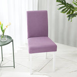 HULIANFU Waterproof Elastic Chair Cover With Back Dining Room Chair Covers Jacquard Covers For Chairs For Kitchen Wedding Hotel Banquet