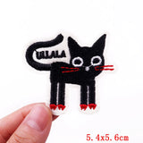 HULIANFU Mushroom Applique Embroidered Patches On Kids Clothes DIY Iron On Patches Cartoon Patches For Clothing Stickers Animal Badges