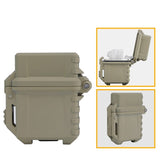 HULIANFU Tactical Kitchen Lighters Shell Storage Case Container Organizer Holder For Zippo Inner Tank Outdoor Camping Survival Tool Nylon