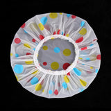 HULIANFU Waterproof Bath Hat Thickened Waterproof And Oil Fume Cap Women Spa Hair Salon Supplies Shower Cap Bathroom Accessories
