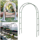 HULIANFU Metal Wedding Arch Stackable DIY Arch for Prop Supplies Decoration Easy Assembly Rose Gates Balloon Archway Arbours Party Decor