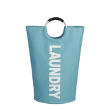 HULIANFU Large Laundry Basket ,Waterproof Laundry Hamper, Laundry Bag with Padded Handles, Folding Washing Bin,Collapsible Laundry Basket