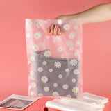 HULIANFU Small Plastic Bag for Jewelry/Earrings/Scarf/Socks Little Daisy Wedding Gift Bags Mini Packaging Bags for Business 25pcs/lot