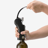 HULIANFU Premium Zinc Alloy Wine Bottle Opener Handle Pressure Red Wine Opener Lever Corkscrew for Wine Kitchen Bar Tools