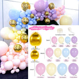 HULIANFU Rose Apricot Balloon Garland Arch Kit Wedding Birthday Party Decoration Kids Confetti Latex Balloons Baby Shower Decor Baloon