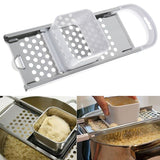 HULIANFU Kitchen Accessories 1PCS Pasta Machine Manual Noodle Spaetzle Maker Stainless Steel Blades Dumpling Maker Pasta Cooking Tools