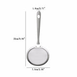 HULIANFU Super Thick Japanese Hot Pot Filter Soup Skimmer Spoon Mesh Percolator Strainer Fat Oil Skim Grease Foam