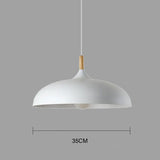 HULIANFU Nordic Modern LED E27 Oak Pendant light plate Hanging Lights Home improvement Iron and Oak decoration Pendant lamp