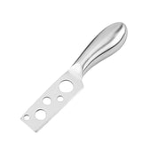HULIANFU Kitchen Gadgets Retro Style Baking Tools Multi Functional Purpose Stainless Steel Smiley Cheese Cutlery 1Pc Silver Knife