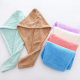 HULIANFU Magic Microfiberrapid drying hair towel towels bathroom Bath Wrap Hat Quick Cap Turban Dry toallas