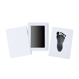 HULIANFU Safe Non-toxic Baby Footprints Handprint No Touch Skin Inkless Ink Pads Kits For 0-6 Months Newborn Pet Dog Paw Prints Souvenir