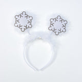 HULIANFU 2023 Christmas Antler Hair Clips Deer Ear Hairpins Festival Christmas Headbands Pine Cones Hair Ball Adult Headwear Hair Accessories