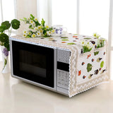 HULIANFU Oil-proof  Breathable Protection With Storage Bag Kitchen Microwave Oven Dust Cover with Storage Bag Kitchen Accessories