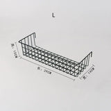 HULIANFU Nordic Home Wall Decoration Iron Grid Decor Photo Frame Postcards DIY Wall Art Display Mesh Storage Shelf Organizer Rack Holder