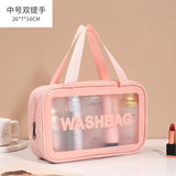 HULIANFU Multifunction Women Cosmetic Bag Makeup Bag Out Travel Oranizer Bag Waterproof Bathroom Storge Bag for Girl Women Female