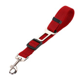 HULIANFU Pet Supplies Car Seat Belt Dog Seat Belt Dog Leash Vehicle Belt Adjustable Cushioning Elastic Reflective Safety Rope for Dog Cat