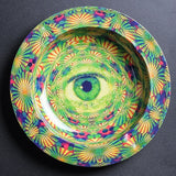 HULIANFU Metal Tobacco Herb Rolling Tray Cigarette Paper Rolling Tray Plate Cigar Cigarette Ashtray Discs for Smoke Cigarette Ash Trays