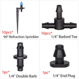 HULIANFU RBCFHl 5-100m 4/7mm PVC Garden Watering Hose  Micro Irrigation Pipe Drip Irriation Tubing Sprikler for Lawn Balcony Greenhouse