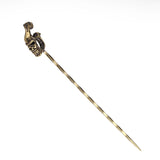 HULIANFU Retro Carved Cigar Drill Dredge Cigar Pass Needle Personality Engraved Cigar Needle Drill Cigar Knife Cigar Smoking Accessories
