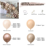 HULIANFU Wedding Balloon Kit Balloons Arch Decoration Birthday Baby Shower Party Birthday Wedding Balloon Decoration Balloons Sets Arch