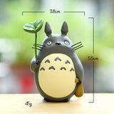 HULIANFU Resin Hayao Miyazaki's Totoro Model Figurines Fairy Flower Pot Ornament Miniatures Moss Gnome Decoration Crafts Gifts Home