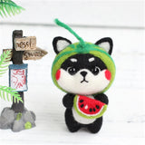 HULIANFU MIUSIE Doll Wool Felt Kit Needle Felting Kit Animal Pet Doll for Needle Material Bag Pack for Women and Beginner Non Finished