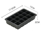 HULIANFU Perfect Ice Cube Silicone Cube Maker Form  Cake Pudding Chocolate Molds Easy to Remove Ice Trays Fade Resistant