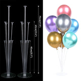 HULIANFU Table Balloon Arch Set Ballon Column Stand for Wedding Birthday Party Decorations Kids Balloons Accessories Christmas Decor ball