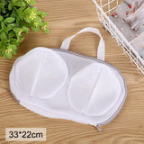 HULIANFU Machine-wash Special Home Use Polyester Anti-deformation Bra Mesh Bags Laundry Brassiere Bag Cleaning Underwear