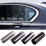 HULIANFU Width 40/50/60/70/80/90 cm Heat &amp; UV Block Professional Window Tint Auto Car UV Protector Glass Sticker Sun Shade Window Film