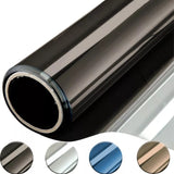 HULIANFU Privacy window film sunshade mirror reflection one-way mirror window film shading film vinyl anti-ultraviolet glass sticker