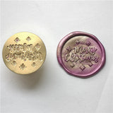 HULIANFU Wax Seal Stamp Retro Antique Sealing Wax Scrapbooking Stamps HEAD Wedding Decorative Metal Handle with love map Tree FLOWER ROSE