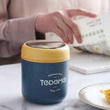 HULIANFU Thermal Lunch Box Food Container With Spoon PP Material Vacuum Cup Soup Cup Portable Insulated Breakfast Tableware